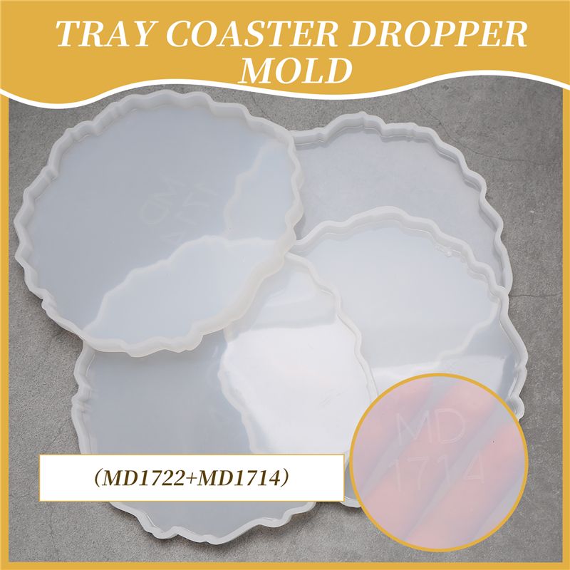 A19F – Moldes de resina de sil - Silicone Epoxy Resin Molds Set avaliação e preço