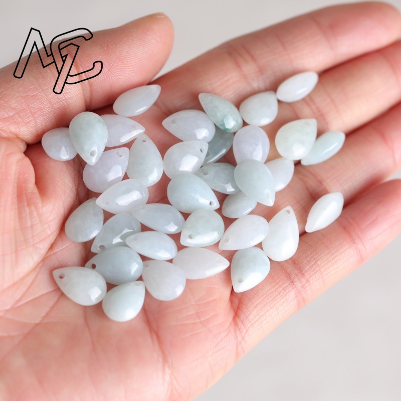 5 peças de contas de jade natu - Beading avaliação e preço