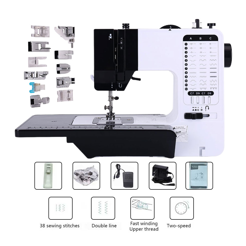 Mini máquina de costura portát - Mini Electric Sewing Machine Handheld avaliação e preço