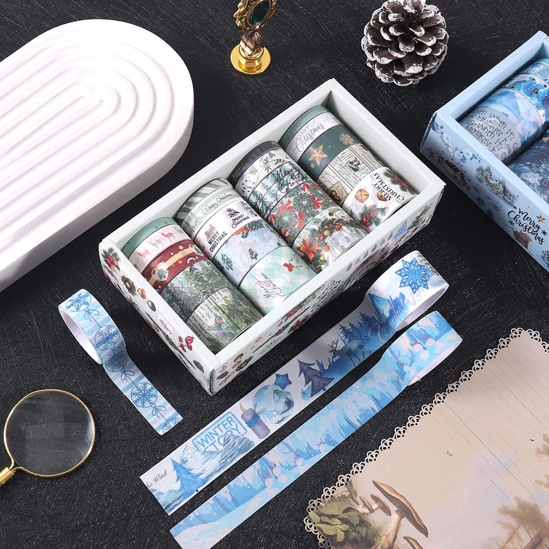 20 rolos de fita adesiva decor - Scrapbooking avaliação e preço